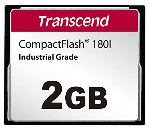 Transcend CF180I Industrial Compact Flash CF Cards | SLC Mode | 128MB, 256MB, 512MB, 1GB, 2GB Transcend CF180I Industrial Compact Flash CF Cards | SLC Mode | 128MB, 256MB, 512MB, 1GB, 2GB